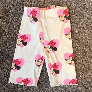 Zara Kids Minnie Mouse bike shorts